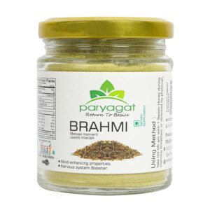 Organic Brahmi Powder for Eating by Paryagat - Bacopa Monnieri Leaves Powder for Immune Support, Long & Thick Hair Growth, Scalp Treatment, Dandruff Removal (100 Gram, Pack of 2). - Image 8