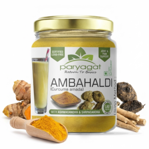 Premium Amba Haldi Powder | Curcuma amada Turmeric Powder 100g