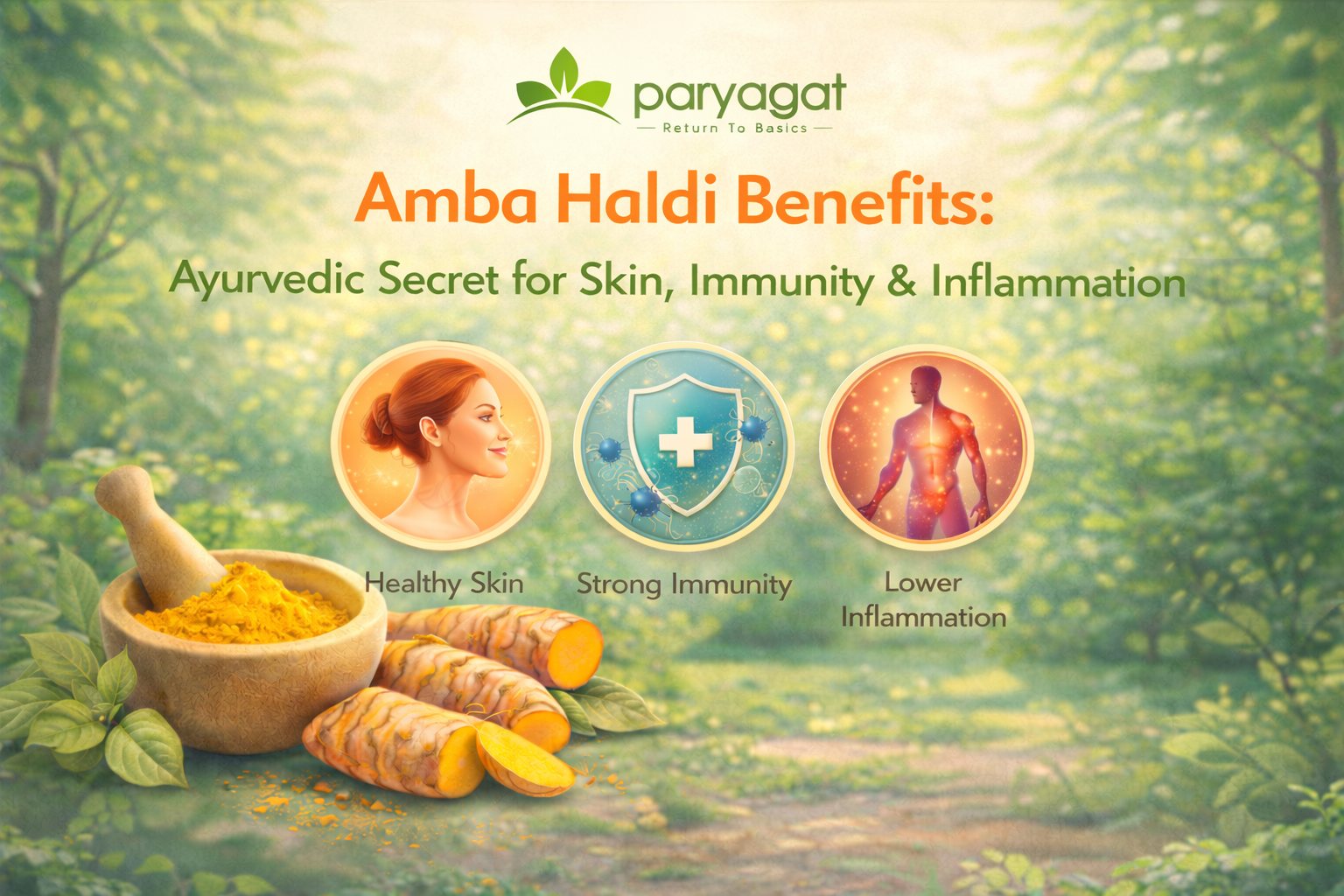 Amba Haldi Benefits: Ayurvedic Secret for Skin, Immunity & Inflammation