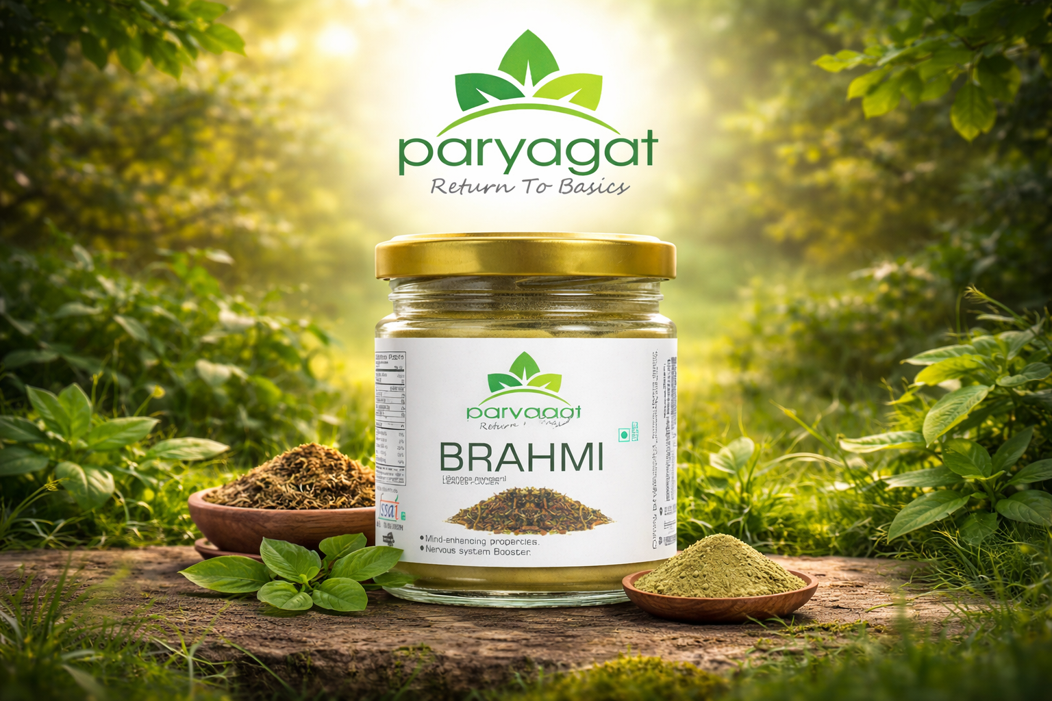 Image Shown Brahmi Leaves Powder Benefits: Ayurvedic Herb for Memory, Focus and Brain Health