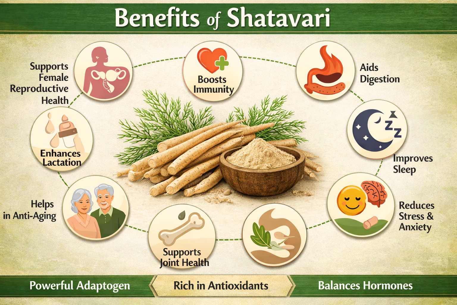 Image shown Why Shatavari is Called the Queen of Herbs in Ayurveda