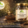 Image shown How to Use Black Musli Powder Daily for Energy, Vitality and Overall Wellness