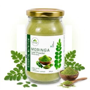 Premium Moringa Leaf Powder I Moringa oleifera I Super Food packed with vitamins A, C, and E, iron, and calcium I boosts energy, supports immunity, and fights fatigue I 200 gm