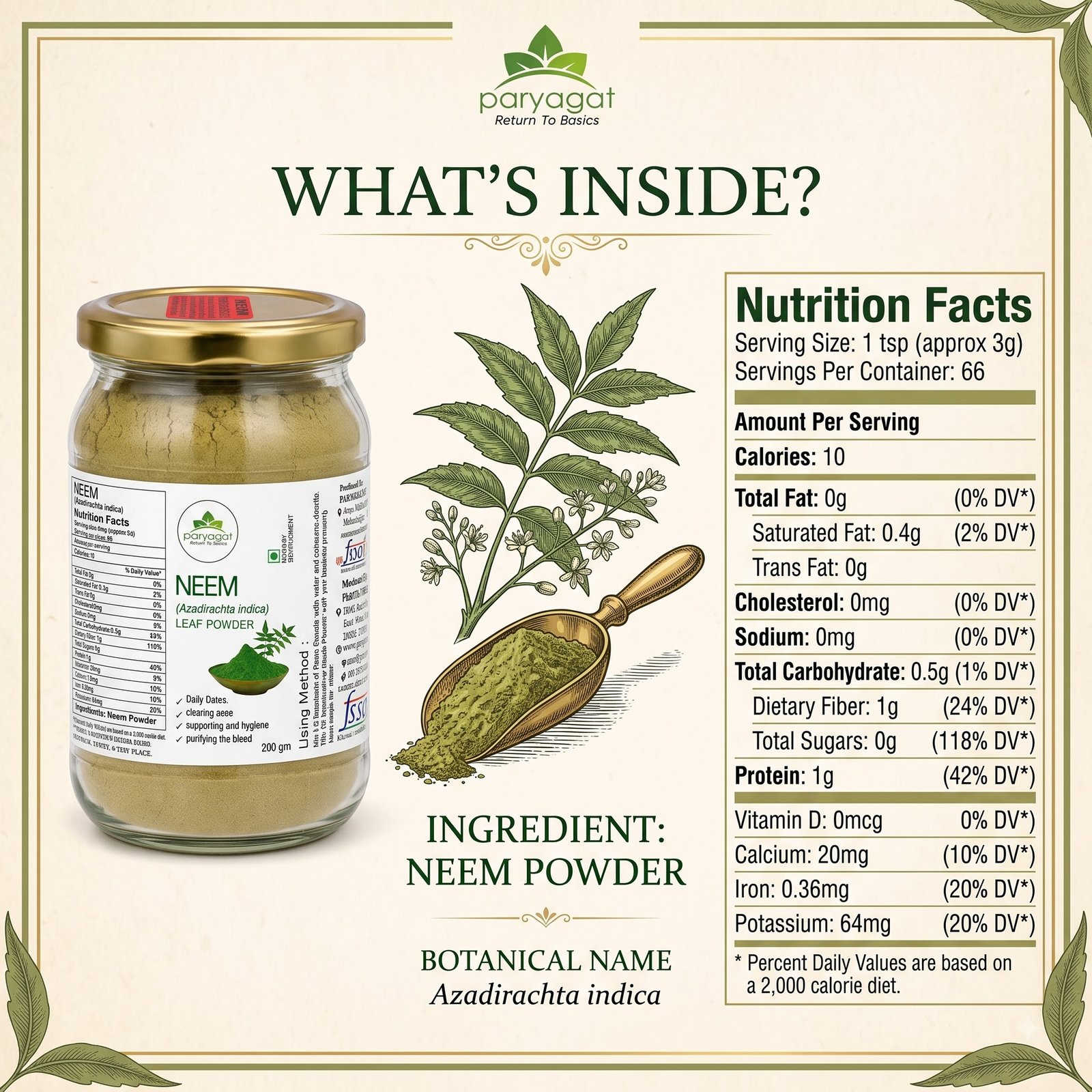 Neem Leaf Powder