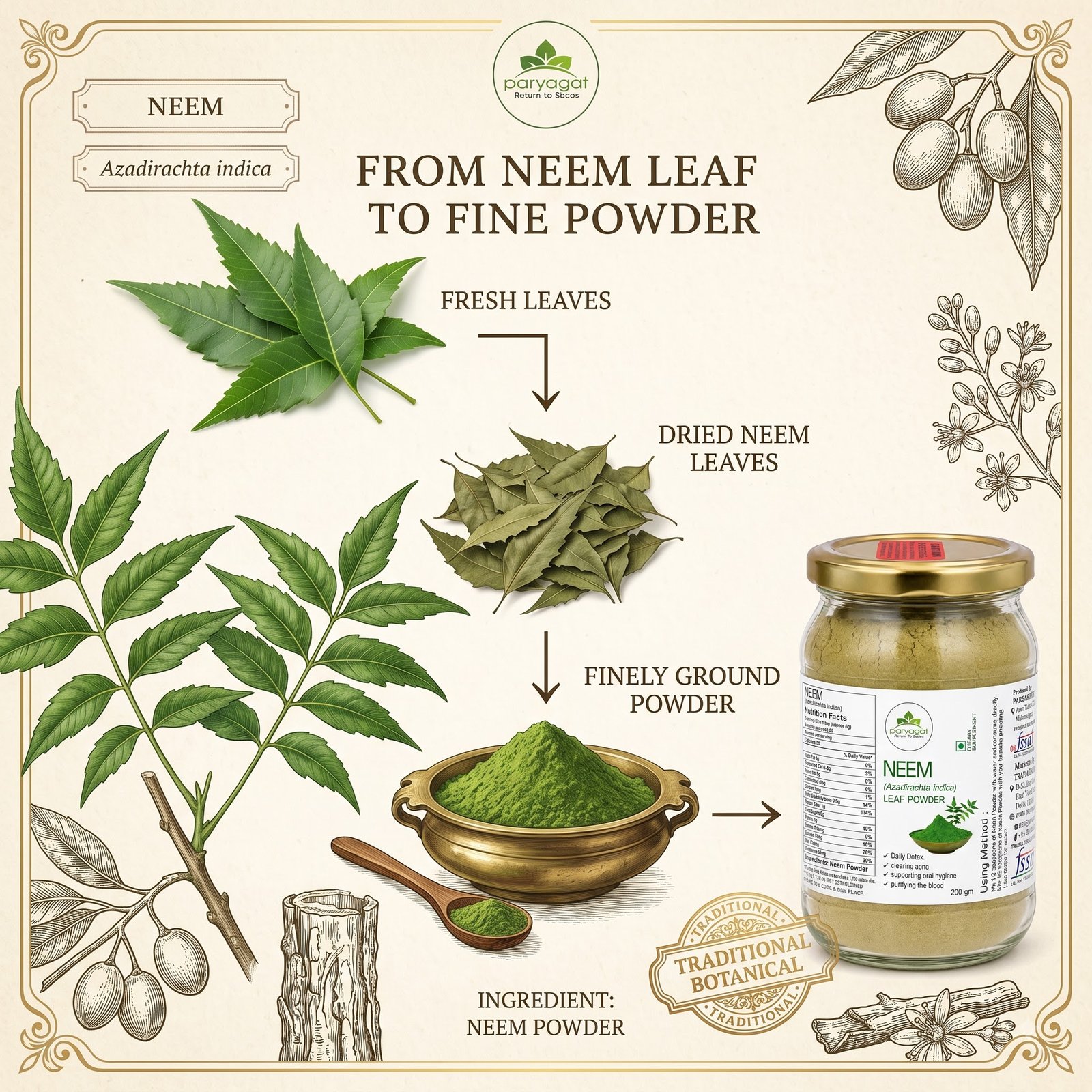 Neem Leaf Powder