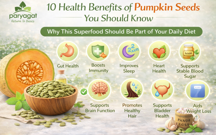 Image shown 10 Health Benefits of Pumpkin Seeds You Should Know