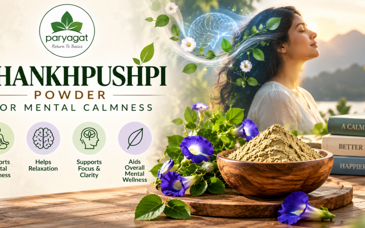 Shankhpushpi Powder_ Calm Mind, Clear Focus