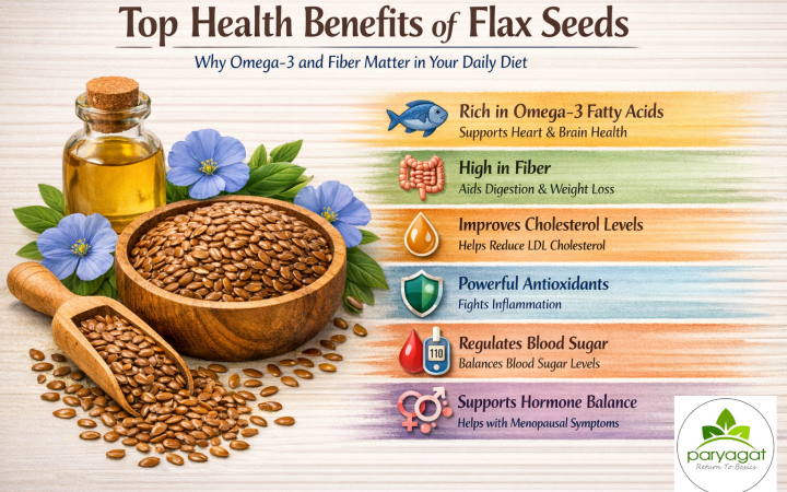 Image shown Top Health Benefits of Flax Seeds: Why Omega 3 and Fiber Matter in Your Daily Diet